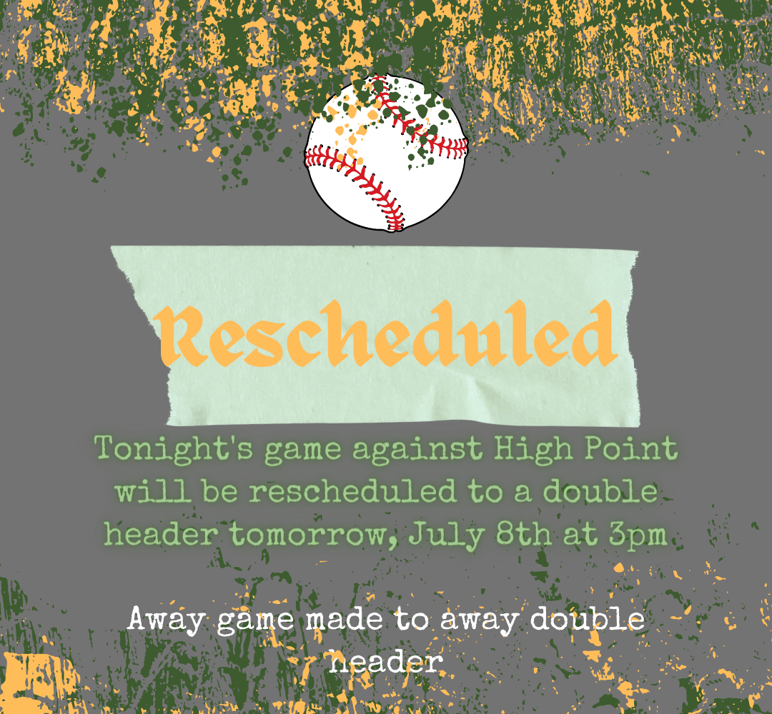 Tonight’s game moved to tomorrow’s double header